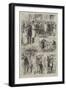 Election Sketches-Charles Robinson-Framed Giclee Print