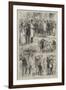 Election Sketches-Charles Robinson-Framed Giclee Print