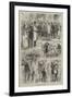 Election Sketches-Charles Robinson-Framed Giclee Print