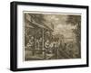 Election the Polling-William Hogarth-Framed Art Print