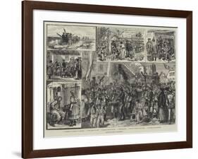 Election Time in Hungary-null-Framed Giclee Print
