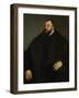 Elector Johann Friedrich of Saxony (1503-1554), 1550-1551-Titian (Tiziano Vecelli)-Framed Giclee Print