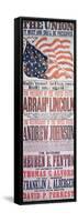 Electoral Campaign Poster For Abraham Lincoln-null-Framed Stretched Canvas