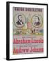 Electoral Campaign Poster for the Union Nomination with Abraham Lincoln Running for President-null-Framed Giclee Print