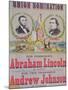 Electoral Campaign Poster for the Union Nomination with Abraham Lincoln Running for President-null-Mounted Giclee Print