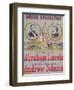 Electoral Campaign Poster for the Union Nomination with Abraham Lincoln Running for President-null-Framed Giclee Print