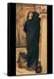 Electra at the Tomb of Agamemnon-Frederick Leighton-Framed Stretched Canvas