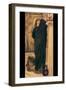 Electra at the Tomb of Agamemnon-Frederick Leighton-Framed Art Print