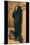 Electra at the Tomb of Agamemnon-Frederick Leighton-Mounted Art Print
