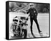 Electra Glide in Blue-null-Framed Stretched Canvas