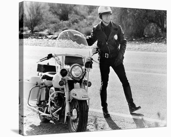 Electra Glide in Blue-null-Stretched Canvas