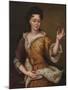 Electress Therese Kunigunde of Bavaria, End of 17Th Century (Oil on Canvas)-Martin Maingaud-Mounted Giclee Print