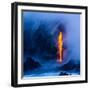 Electric Blue-Miles Morgan-Framed Photographic Print