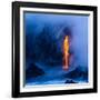 Electric Blue-Miles Morgan-Framed Photographic Print