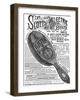 Electric Brush-null-Framed Art Print