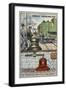 Electric Capstan Used in Railway Stations-null-Framed Giclee Print