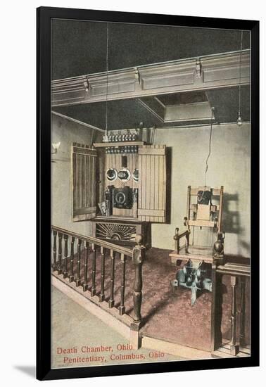 Electric Chair, Columbus, Ohio-null-Framed Art Print