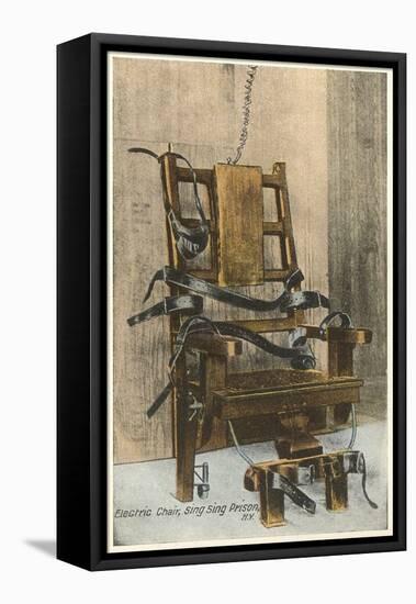 Electric Chair, Sing Sing, New York-null-Framed Stretched Canvas