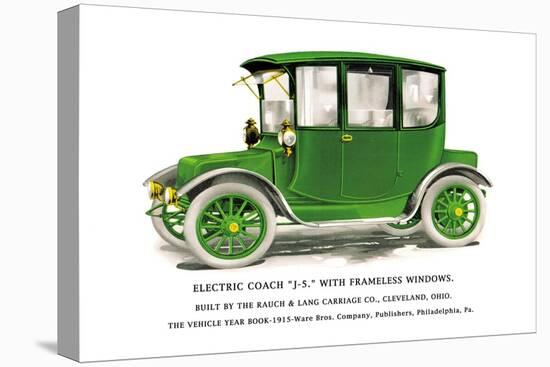 Electric Coach J-5-null-Stretched Canvas