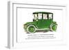 Electric Coach J-5-null-Framed Art Print