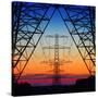 Electric Coloured Sky-Riekus Reinders-Stretched Canvas