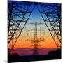 Electric Coloured Sky-Riekus Reinders-Mounted Premium Photographic Print