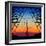 Electric Coloured Sky-Riekus Reinders-Framed Photographic Print