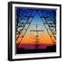 Electric Coloured Sky-Riekus Reinders-Framed Photographic Print