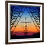 Electric Coloured Sky-Riekus Reinders-Framed Photographic Print