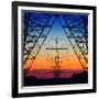 Electric Coloured Sky-Riekus Reinders-Framed Photographic Print