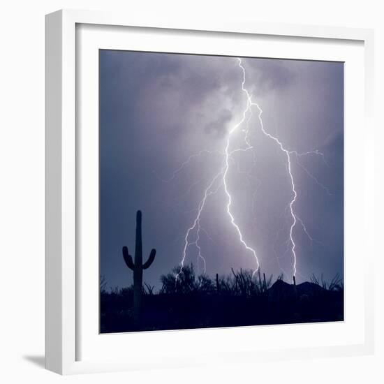 Electric Desert III-Douglas Taylor-Framed Photographic Print