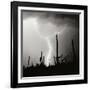 Electric Desert IV BW-Douglas Taylor-Framed Photographic Print