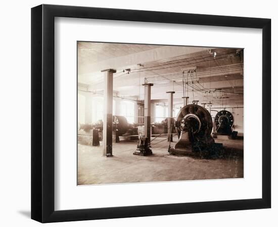 Electric Generator Station-null-Framed Photographic Print