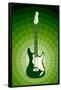 Electric Guitar Green Music-null-Framed Poster