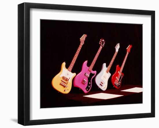 Electric Guitars-Yale Joel-Framed Photographic Print