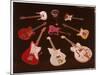 Electric Guitars-Yale Joel-Mounted Photographic Print