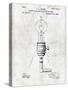 Electric Lamp-Patent-Stretched Canvas