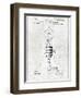 Electric Lamp-Patent-Framed Art Print