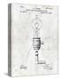 Electric Lamp-Patent-Stretched Canvas