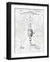 Electric Lamp-Patent-Framed Art Print