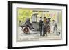 Electric Landau-null-Framed Giclee Print