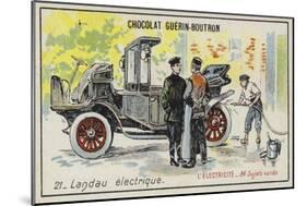 Electric Landau-null-Mounted Giclee Print
