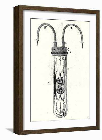 Electric Lantern of Miners-null-Framed Giclee Print
