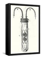 Electric Lantern of Miners-null-Framed Stretched Canvas