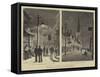 Electric Lighting at Chesterfield-William Henry James Boot-Framed Stretched Canvas