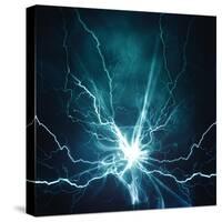 Electric Lighting Effect-dtolokonov-Stretched Canvas