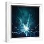 Electric Lighting Effect-dtolokonov-Framed Art Print