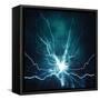 Electric Lighting Effect-dtolokonov-Framed Stretched Canvas