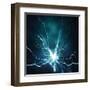Electric Lighting Effect-dtolokonov-Framed Art Print