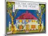 Electric Lighting in the Home, 1910-Gregory Brown-Mounted Giclee Print